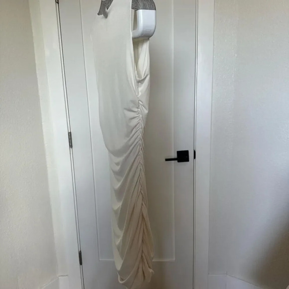 Y2K Vintage Sweet Storm White Mini Dress - Picture 4 of 4